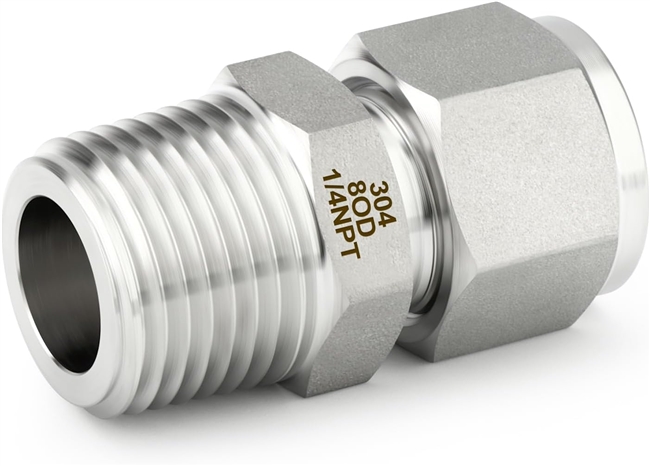 MANIFOLD CHROME COMPRESSION FITTINGS