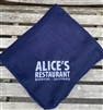 Alice's Fleece Throw Blanket -  Navy Blue