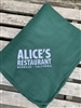 Alice's Fleece Throw Blanket - Hunter Green
