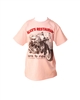 Kids Born To Ride - Pink - Short Sleeve - Large