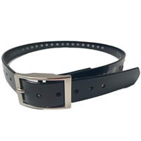 black dog collar strap