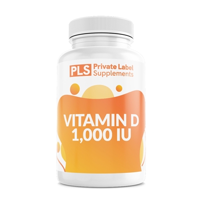 VITAMIN D 1000 IU private label white label supplement