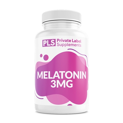 Melatonin 3 mg  private label white label supplement