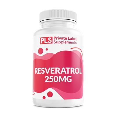 Reservatrol 250mg private label white label supplement
