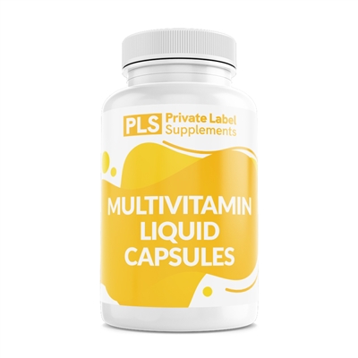 Multivitamin Liquid Capsules private label white label supplement