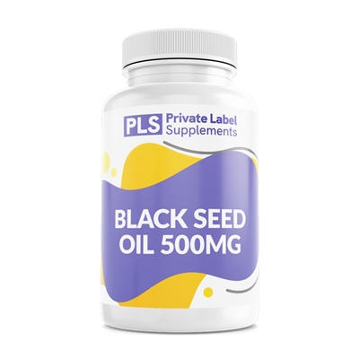 Black Seed Oil 500mg private label white label supplement