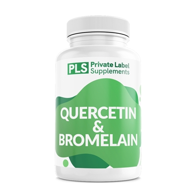 Quercetin & Bromelain private label white label supplement