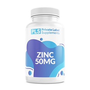 Zinc 50mg private label white label supplement