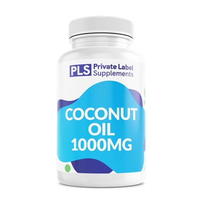 COCONUT OIL 1000mg private label white label supplement