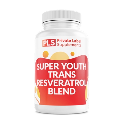 SUPER YOUTH TRANS RESVERATROL BLEND private label white label supplement