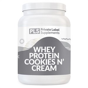 Cookies and Cream Whey Protein private label white label supplement