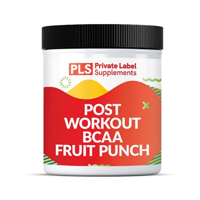 Bulk BCAA Fruit Punch private label white label supplement