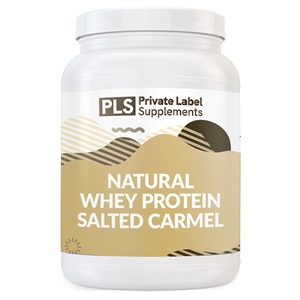 Natural Whey Protein Salted Caramel private label white label supplement