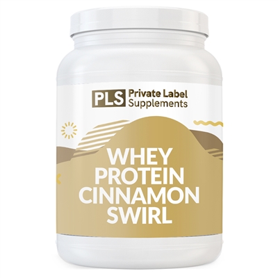 Whey Protein Cinnamon Swirl private label white label supplement