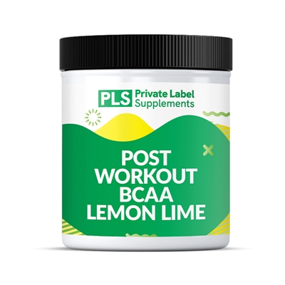 Post Workout BCAA Lemon Lime private label white label supplement