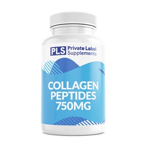 COLLAGEN PEPTIDES 750mg private label white label supplement