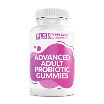 Advanced Adult Probiotic Gummy private label white label supplement