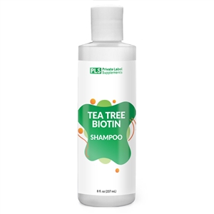 TEA TREE BIOTIN SHAMPOO private label white label supplement
