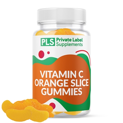 VITAMIN C ORANGE SLICE GUMMIES private label white label supplement