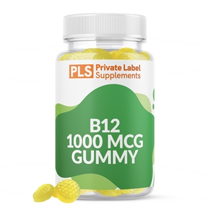 Vitamin B12 1000mcg Gummy private label white label supplement