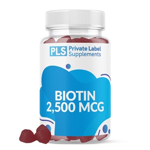 BIOTIN (2,500 mcg) private label white label supplement