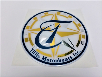 logo decal Tiffin open road