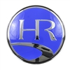 Holiday Rambler logo decal blue dot