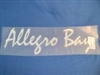 Tiffin Allegro Bay Logo decal