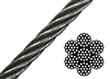 Galvanized Aircraft Cable 250' Roll