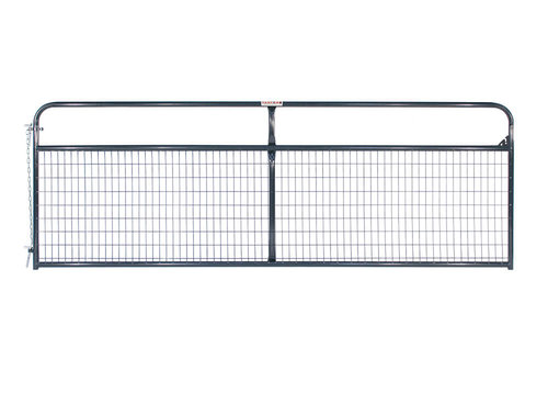 Wire Filled Gate - Grey