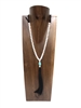 13004-1 Fresh Water Pearl with Tassel Necklace