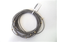 14040279-2 925 Silver w/Rubber Bracelet