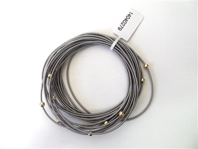 14040279-2 925 Silver w/Rubber Bracelet