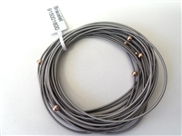 14040279-3 925 Silver w/Rubber Bracelet