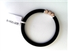 150401085 925 Silver w/Rubber Bracelet