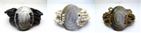 22478-2 Sea Shell Pendant w/Sea Beads Bracelet