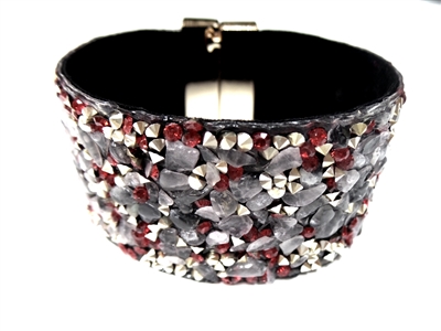 23004-16 Gem Stone Fashion Bracelet (L)
