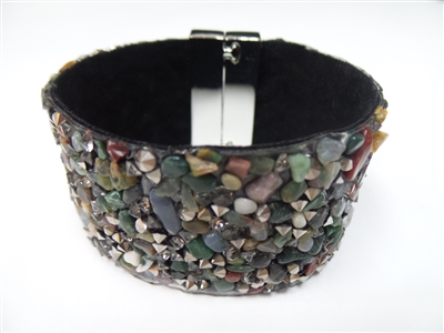 23004-07 Gem Stone Fashion Bracelet (L)