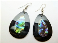 33373-16 MOP & Abalone Shell Earring