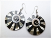 33373-2 MOP & Abalone Shell Earring