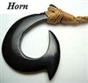 35004 Buffalo Horn Hook Necklace