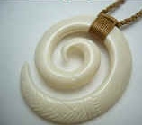 35298 2nd Grade Buffalo Bone Necklace