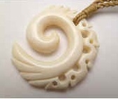 35380 Buffalo Bone Necklace