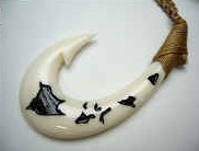 35411 Buffalo Bone Necklace