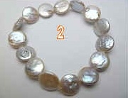 3028 Coin Fresh Water Pearl Bracelet