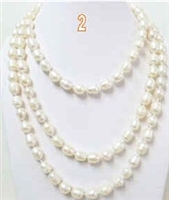 38054 10-11mm Fresh Water Pearl 60"