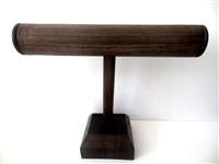 51001-3 Walnut T Bar Bracelet Display (Round Bar)