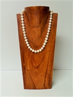 51016-2 (Medium) Brown Color Wood Necklace Display