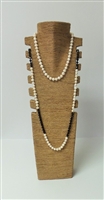 51021-4 7 Slots Sea Grass Necklace Display