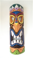 Tiki Wooden Mask with hanger